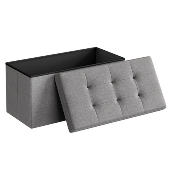 SONGMICS Folding Storage Ottoman