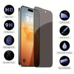 Arvin 5Pcs Screen Privacy Protector – Full Cover For iPhones